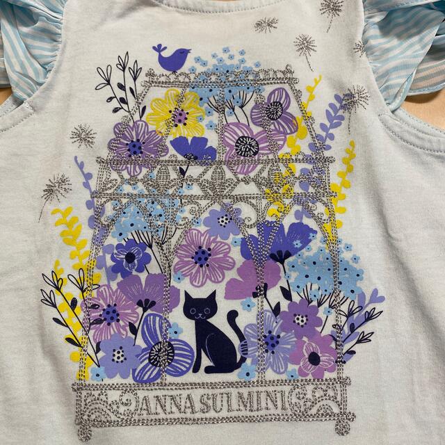 ANNA SUI mini(アナスイミニ)のANNA SUImini 100.110【美品】♡3点セット♡ キッズ/ベビー/マタニティのキッズ服女の子用(90cm~)(Tシャツ/カットソー)の商品写真