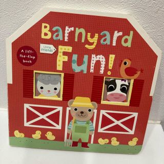 (Natsu様専用)しかけ絵本　英語　Barnyard Fun！(絵本/児童書)