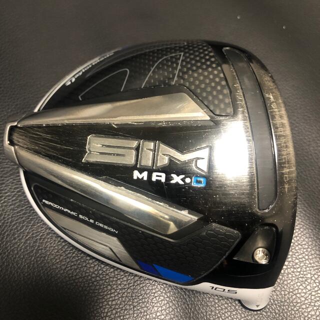 TaylorMade(テーラーメイド)のSIM MAX D ドライバーヘッドのみ スポーツ/アウトドアのゴルフ(クラブ)の商品写真