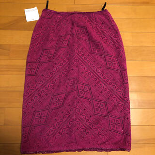 ヴァンドゥーオクトーブル(22 OCTOBRE)の透かし編みスカート　22OCTOBRE(その他)