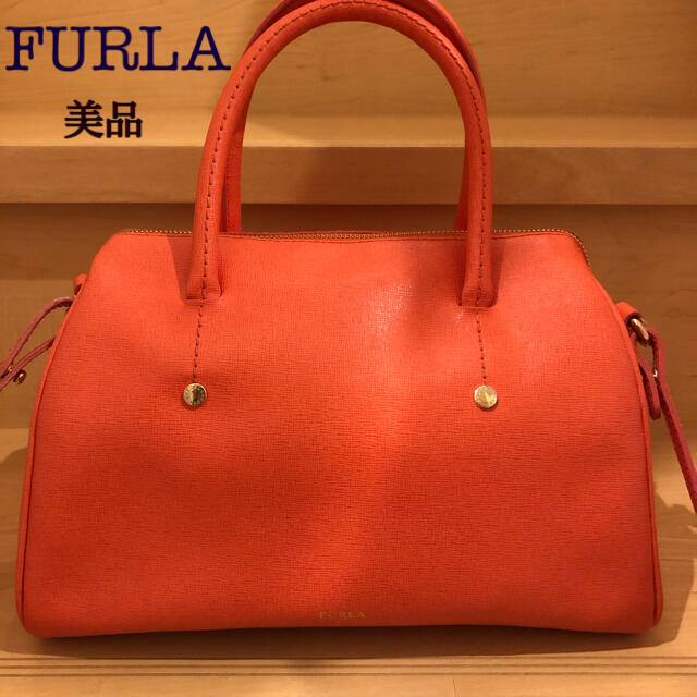 最終価格!☆美品☆ FURLA フルラショルダーバッグ - ハンドバッグ