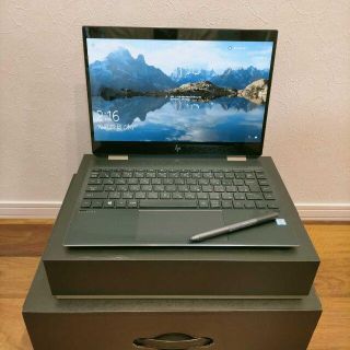 ヒューレットパッカード(HP)の専用 美品 プレミアム2-in-1 Spectre x360 ポセイドンブルー(ノートPC)