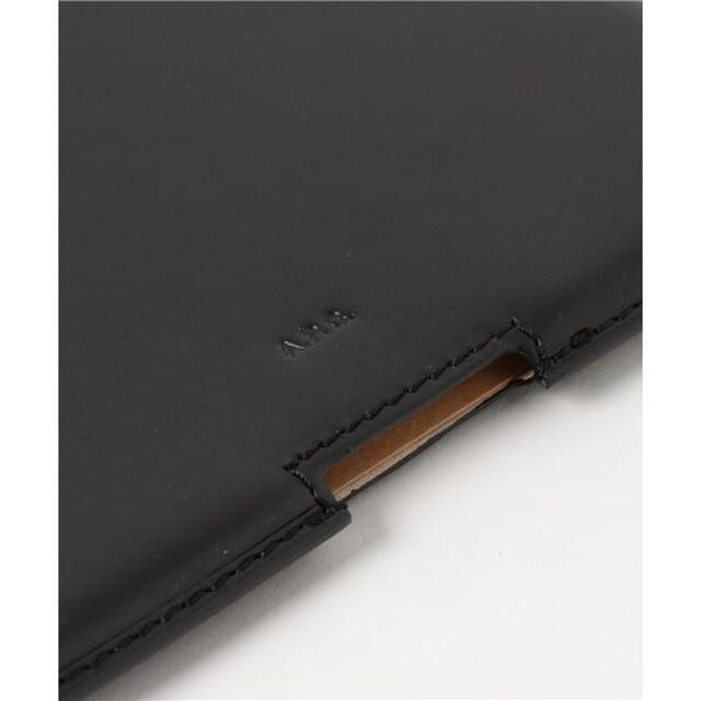 A.P.C - 定価4.9万 A.P.C. レザー ipad ケース ブラック 牛革 スペイン