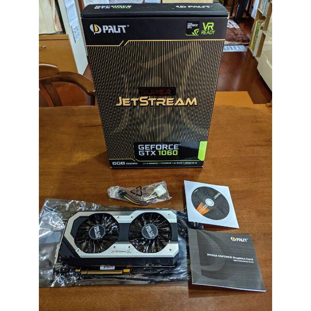 Palit GeForce GTX 1060 Super JetStream  スマホ/家電/カメラのPC/タブレット(PCパーツ)の商品写真