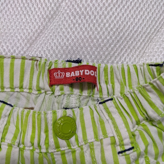 BABYDOLL(ベビードール)のBABYDOLL☆ショートパンツ キッズ/ベビー/マタニティのベビー服(~85cm)(パンツ)の商品写真