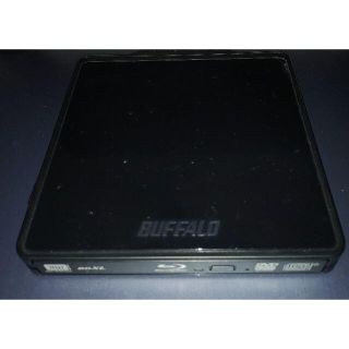 バッファロー(Buffalo)のBUFFALO  外付ポータブルブルーレイドライブ BRXL-PCW6U2-BK(PC周辺機器)