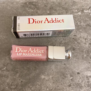 ディオール(Dior)のディオール アディクト マキシマイザー 001 ピンク 2ml DIOR(リップグロス)