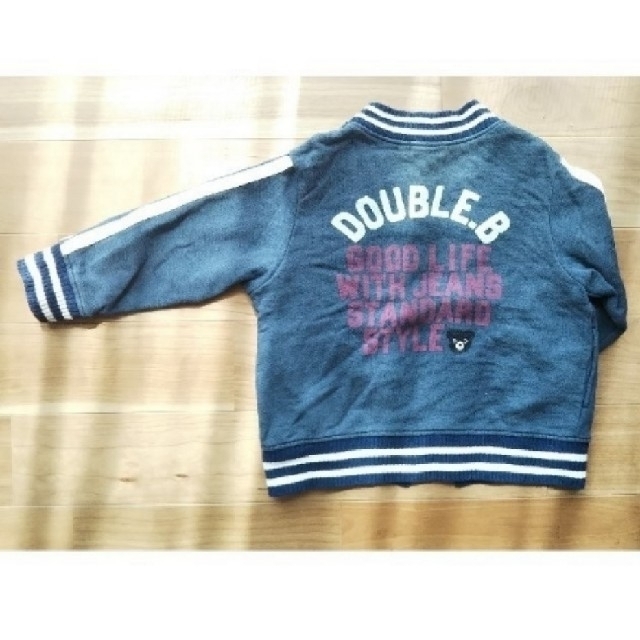 DOUBLE.B(ダブルビー)の⭐DOUBLE.B　　ジャンパー　100㎝ キッズ/ベビー/マタニティのキッズ服男の子用(90cm~)(ジャケット/上着)の商品写真