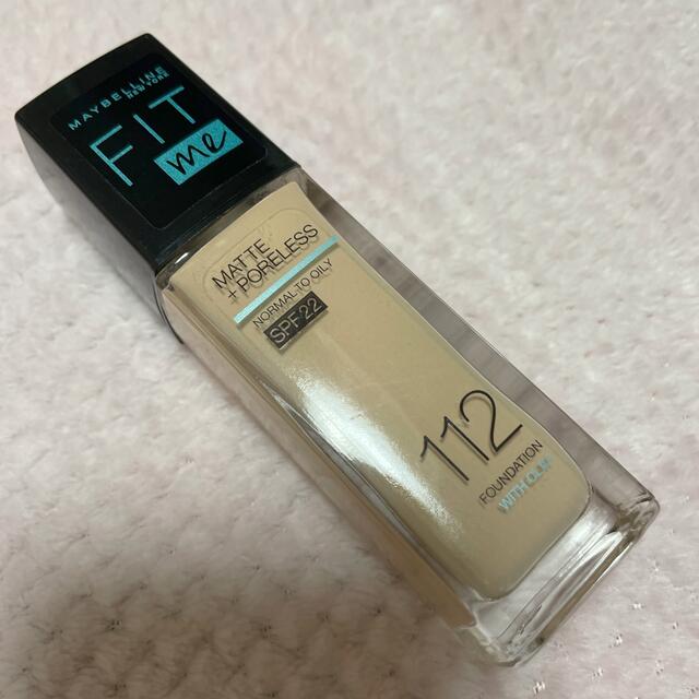 MAYBELLINE(メイベリン)のメイベリン　フィットミー　リキッドファンデーションR  112   コスメ/美容のベースメイク/化粧品(ファンデーション)の商品写真