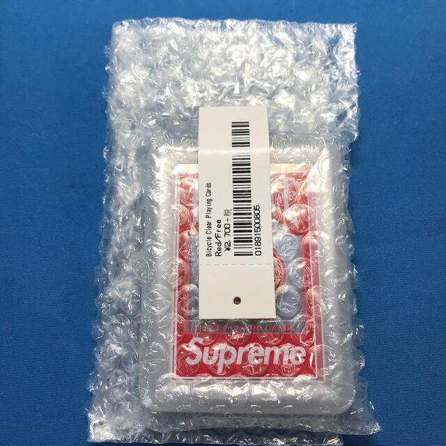 Supreme(シュプリーム)のSupreme Bicycle Clear Playing Cards メンズのファッション小物(その他)の商品写真