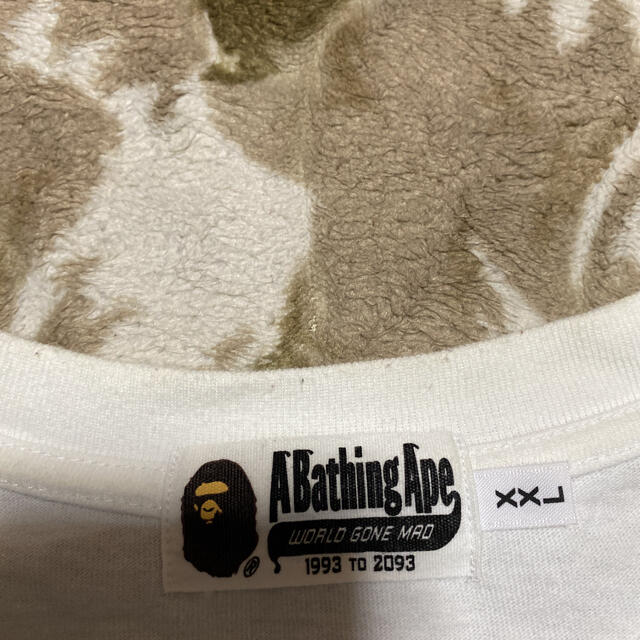 A BATHING APE(アベイシングエイプ)のAPE BAPE KAWS 1st camo 迷彩　ポケt Tシャツ 2XL メンズのトップス(Tシャツ/カットソー(半袖/袖なし))の商品写真