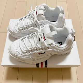 フィラ(FILA)のFILA ディスラプター2 男女可　24.0cm(スニーカー)