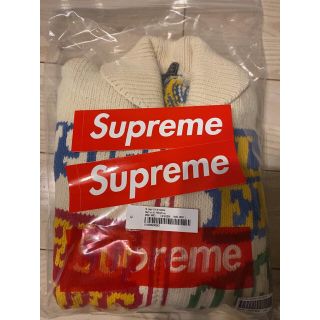 シュプリーム(Supreme)のHYSTERIC GLAMOUR Logos Zip Up Sweater(ニット/セーター)