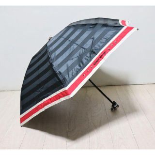 ソニアリキエル(SONIA RYKIEL)の新品【ソニアリキエル】 晴雨兼用折りたたみ傘 スタッズシャドー柄 黒 日傘(傘)