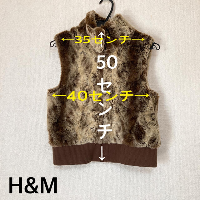 H&M(エイチアンドエム)のアウター　ベスト レディースのジャケット/アウター(ダウンベスト)の商品写真