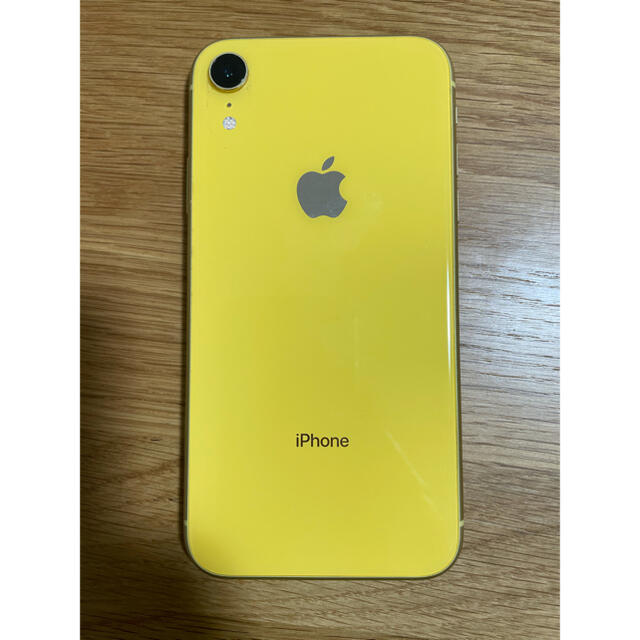 スマホ/家電/カメラiPhone XR Yellow 128 GB SIMフリー 香港版