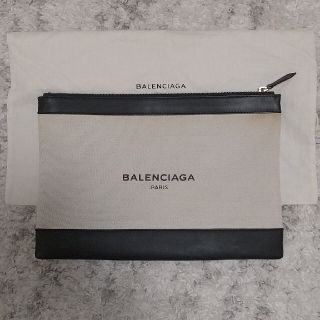 バレンシアガ(Balenciaga)のYuuki様専用BALENCIAGAネイビークリップM(セカンドバッグ/クラッチバッグ)