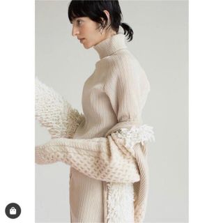 ビューティアンドユースユナイテッドアローズ(BEAUTY&YOUTH UNITED ARROWS)のleinwande プリーツジャージートップ(カットソー(長袖/七分))