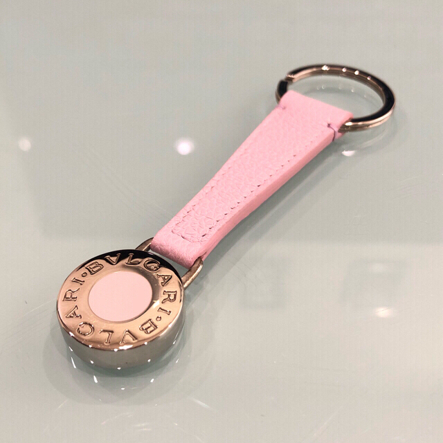 【出品1/23まで】BVLGARI  キーリング キーホルダー ピンク