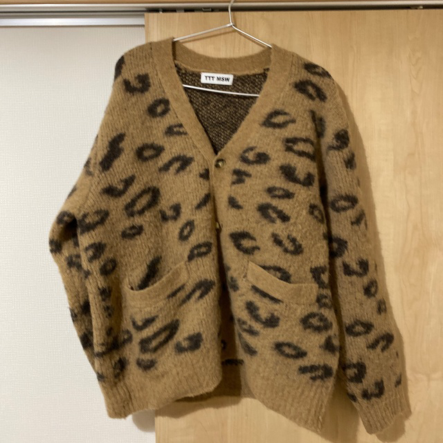 専用出品中　TTT_MSW mohair cardigan leopard