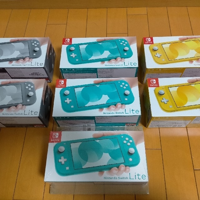 Nintendo Switch - 【新品未開封】Switch Lite  イエロー ターコイズ グレー 合計7台