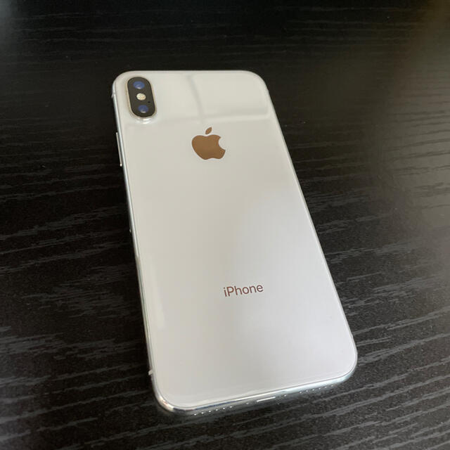 iPhone X 256GB シルバースマートフォン/携帯電話