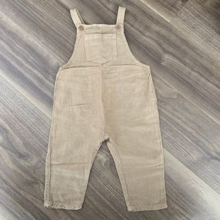 ザラキッズ(ZARA KIDS)の【ペネロペ様専用】ZARAベビー　オーバーオール　サロペット(ロンパース)