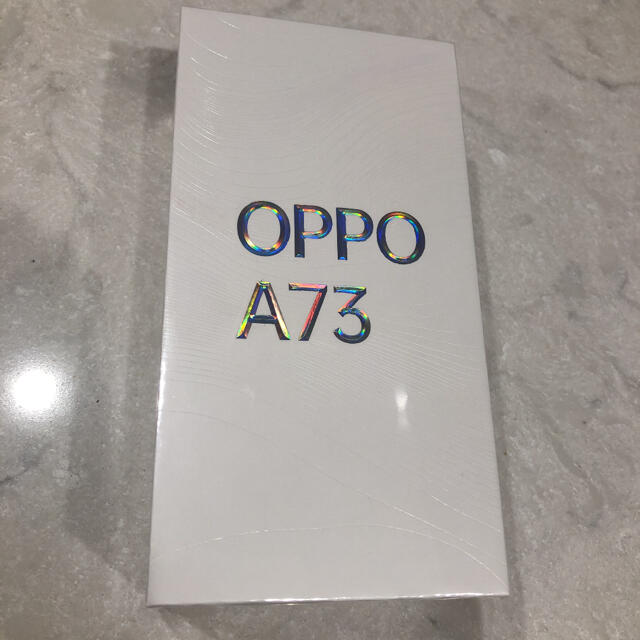 新品未開封 OPPO A73 ダイナミックオレンジ オッポスマートフォン本体