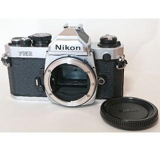 ニコン(Nikon)のNikon  FM2 シルバー ボディ(やや難あり)(フィルムカメラ)
