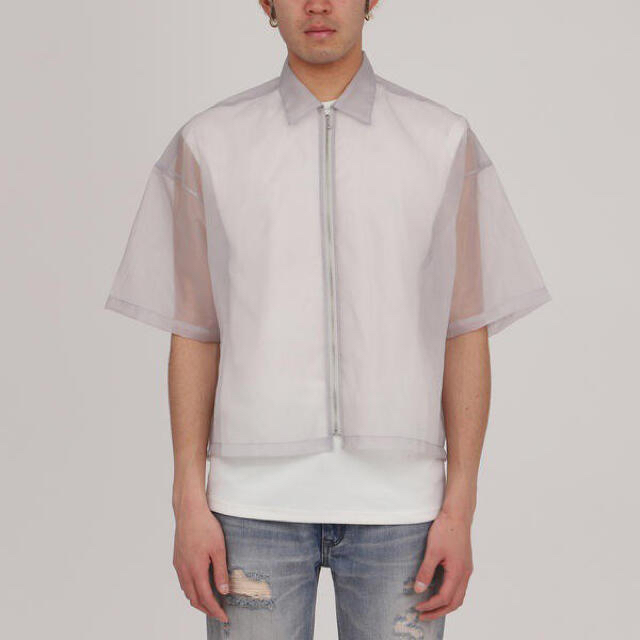 VAPORIZE(ヴェイパライズ)のVaporize Organdy Short Sleeve Shirt メンズのトップス(シャツ)の商品写真