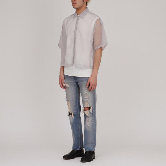 VAPORIZE(ヴェイパライズ)のVaporize Organdy Short Sleeve Shirt メンズのトップス(シャツ)の商品写真