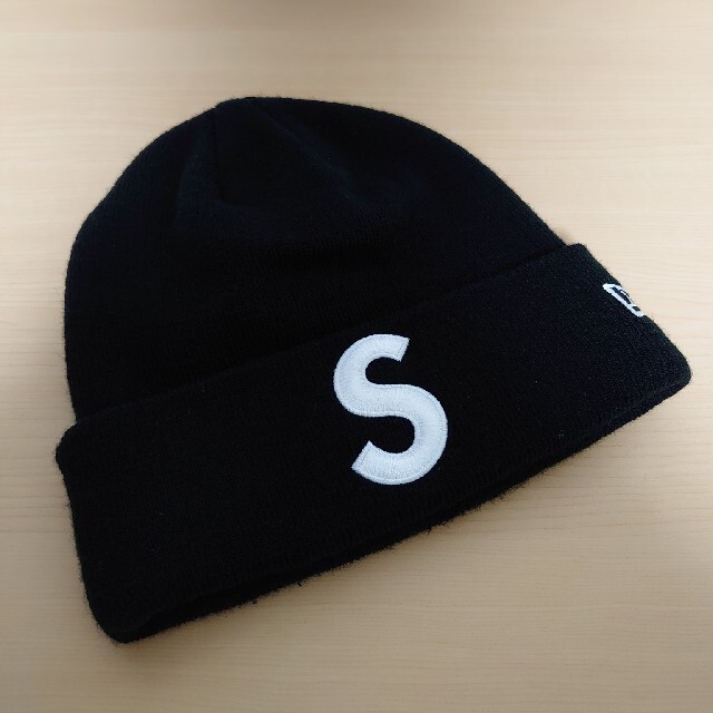 カラーブラックSupreme New Era S Logo Beanie