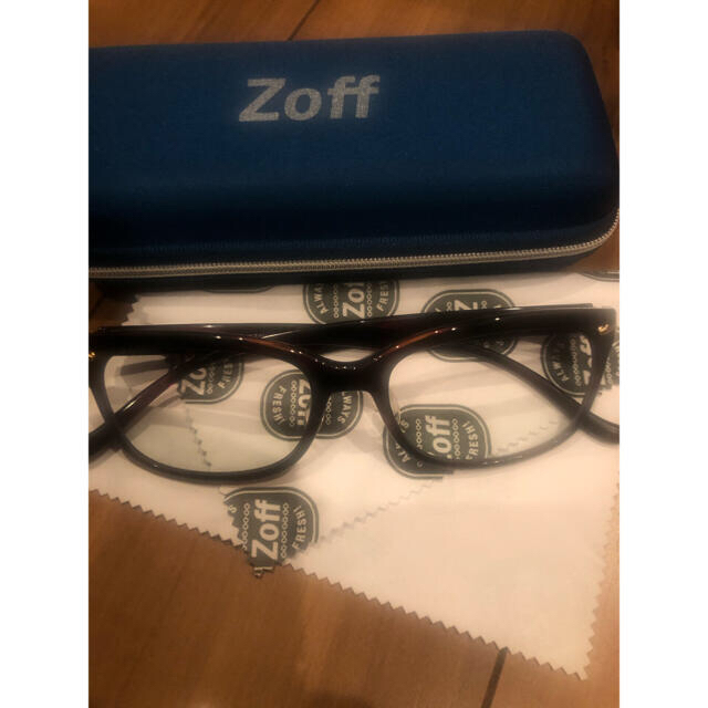 Zoff(ゾフ)の最終値下げ☀️🕶紫外線100%カット🕶☀️クリアサングラス[通勤時にも] レディースのファッション小物(サングラス/メガネ)の商品写真