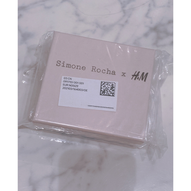 h&m Simone Rocha × H&M ヘアピン ブラック