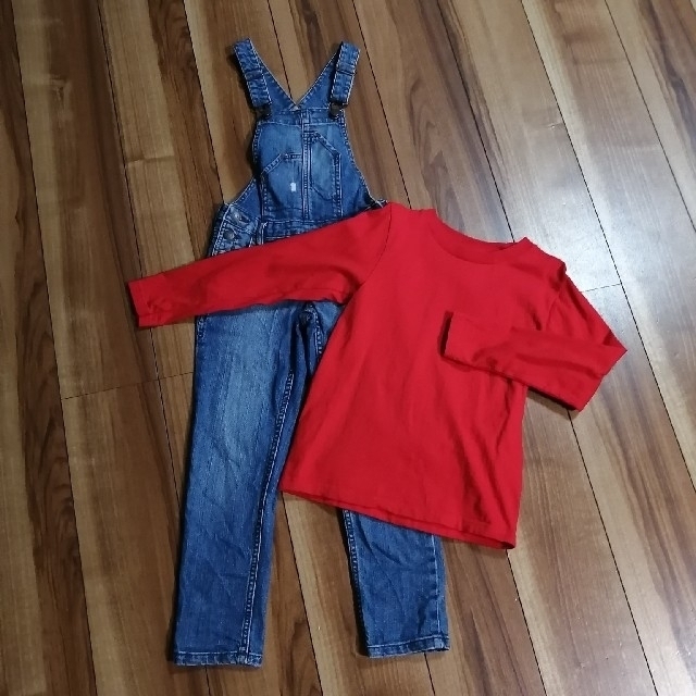 GAP Kids(ギャップキッズ)のキッズ マリオコスプレ キッズ/ベビー/マタニティのキッズ服男の子用(90cm~)(パンツ/スパッツ)の商品写真