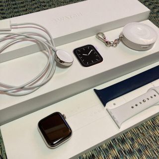 アップルウォッチ(Apple Watch)のApple Watch series 5 40mm ステンレス(腕時計(デジタル))