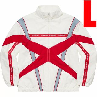 シュプリーム(Supreme)の21SS Supreme Cross Paneled Track Jacket(ナイロンジャケット)