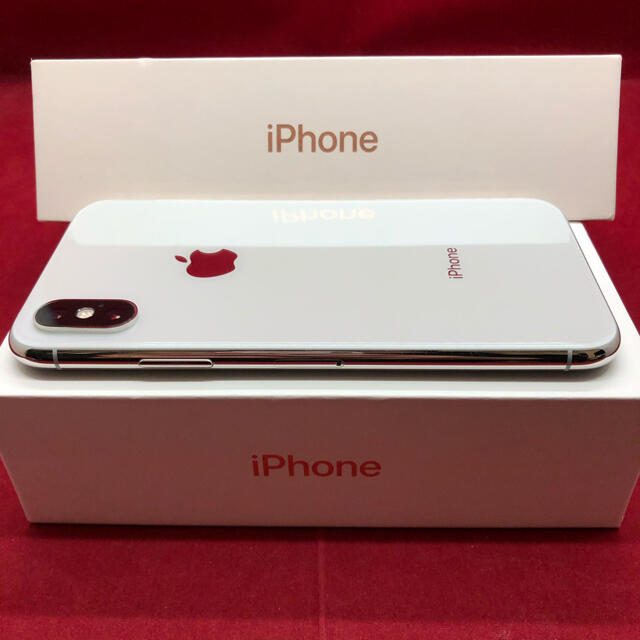 SIMフリー iPhoneXS 256GB シルバー 極美品