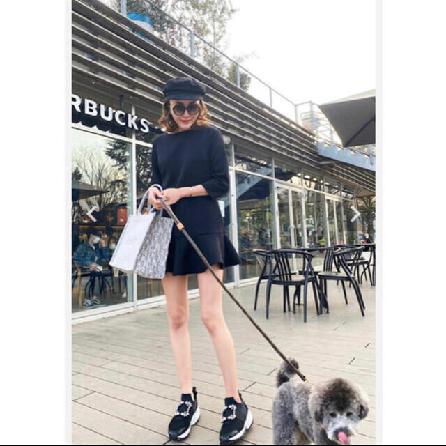 シェリエ sheller バックZIPスウェットミニワンピース 新品タグ付き シェリエ sheller バックZIPスウェットミニワンピース 新品タグ付き