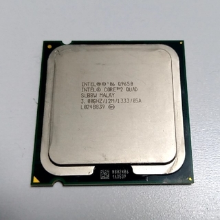 CPU　Intel CORE 2 QUAD  Q9650(PCパーツ)