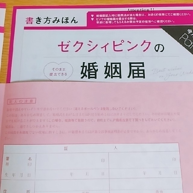 AfternoonTea(アフタヌーンティー)のAfternoonTea❤︎清川あさみ❤︎ゼクシィ婚姻届4枚 & 書き方見本💕 エンタメ/ホビーのコレクション(印刷物)の商品写真