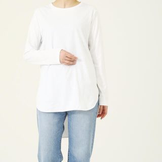 ATON★ LONGSLEEVE ROUND-HEM(Tシャツ(長袖/七分))