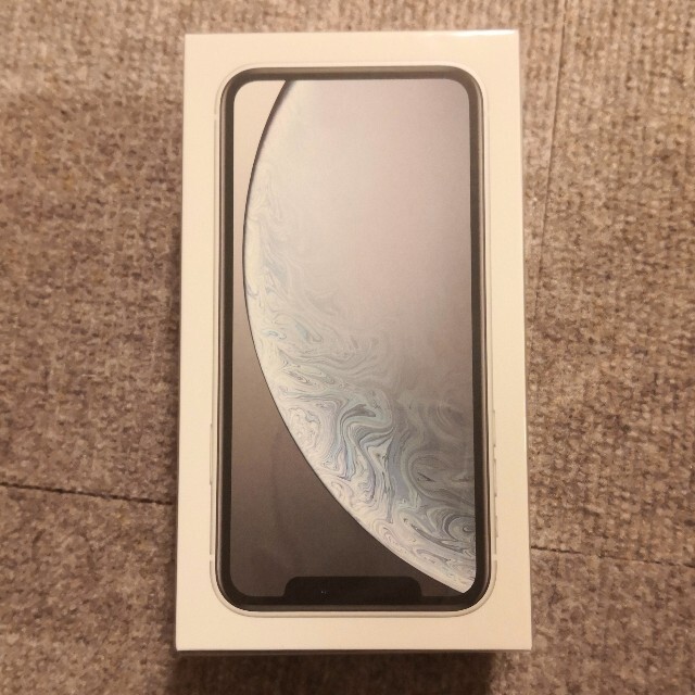 iPhone(アイフォーン)のsuu様専用【新品未開封/simフリー】iPhone XR White 64GB スマホ/家電/カメラのスマートフォン/携帯電話(スマートフォン本体)の商品写真