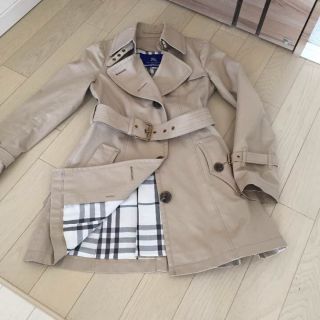 バーバリー(BURBERRY)のバーバリー ブルーレーベル トレンチコート 38 日本製(トレンチコート)