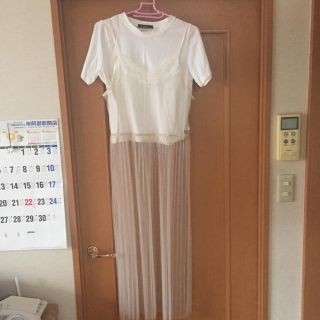 ダブルクローゼット(w closet)のチュールワンピース(ロングワンピース/マキシワンピース)