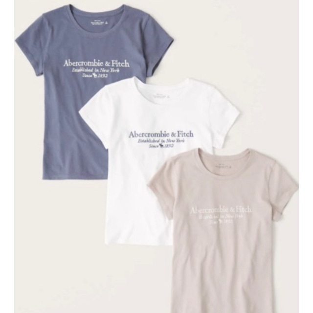 ☆アバクロ☆今期最新作・新品☆Tシャツ3点セット☆サイズ・L☆