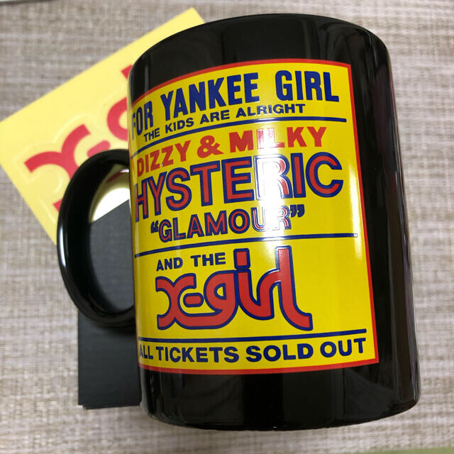 【新品・未使用】X-girl×HYSTERIC GLAMOUR MUG