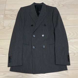 セリーヌ(celine)のCELINE 20ss ストライプ テーラードジャケット 46(テーラードジャケット)