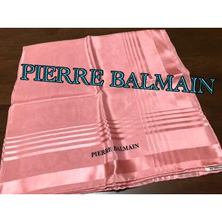 ピエールバルマン(Pierre Balmain)の未使用☆PIERRE BALMAINシルクスカーフ(バンダナ/スカーフ)