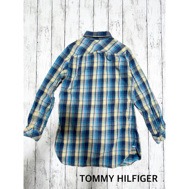 TOMMY HILFIGER(トミーヒルフィガー)の⭐︎美品⭐︎【TOMMY HILFIGER】チェックシャツ Mサイズ レディースのトップス(シャツ/ブラウス(長袖/七分))の商品写真